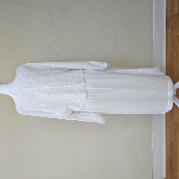 Free People White Easy Weekend Skirt Set Size Small - Picture 7 of 16